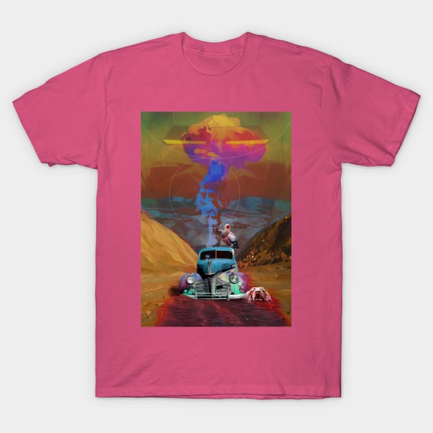 Vivid Wasteland T-Shirt by Dream Frames Art